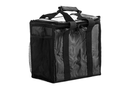 Steamy Isolierte Liefertasche - Lieferbeutel Klein (19 liter) mit Seitentasche