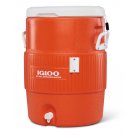 10 Gallon Seat Top Orange (38 Liter) Getränkebehälter Orange inklusive Becherhalter